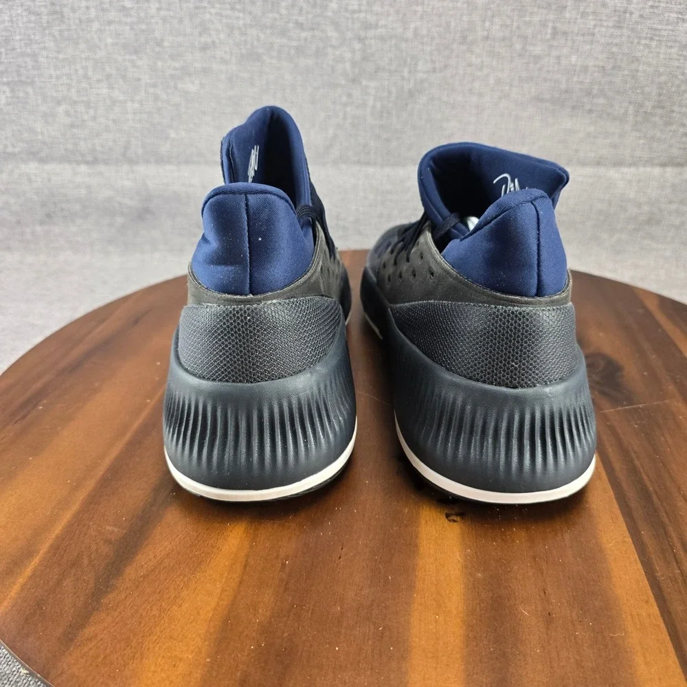 Adidas Dame 3 Mens Basketball Shoes Blue‎ Black Sneakers BB8271 Size 12